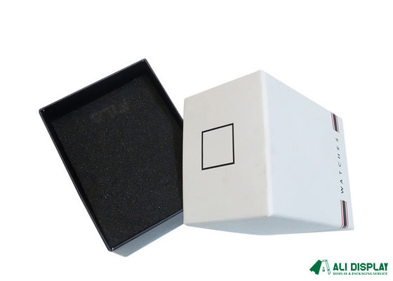 As caixas de presente de quadrado relativas à promoção da caixa de papel de quadrado de 20cm PSD com tampas deslocaram a impressão