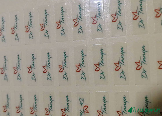 Etiqueta de empacotamento da garrafa da etiqueta 20mm dos CDR etiqueta adesiva do pdf