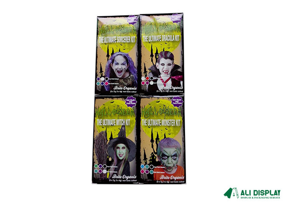 Eco Matte Lamination Custom Cosmetic Packaging de empacotamento cosmético amigável encaixota para produtos descartáveis do feriado